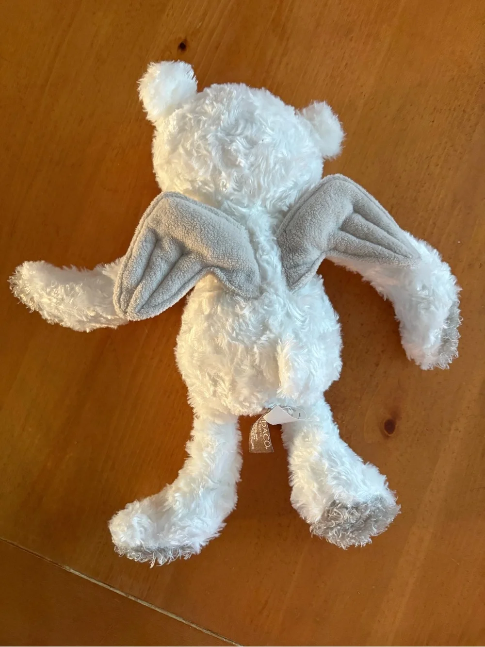 Demdaco Plush Pocket Prayer Bear Angel, Brand New